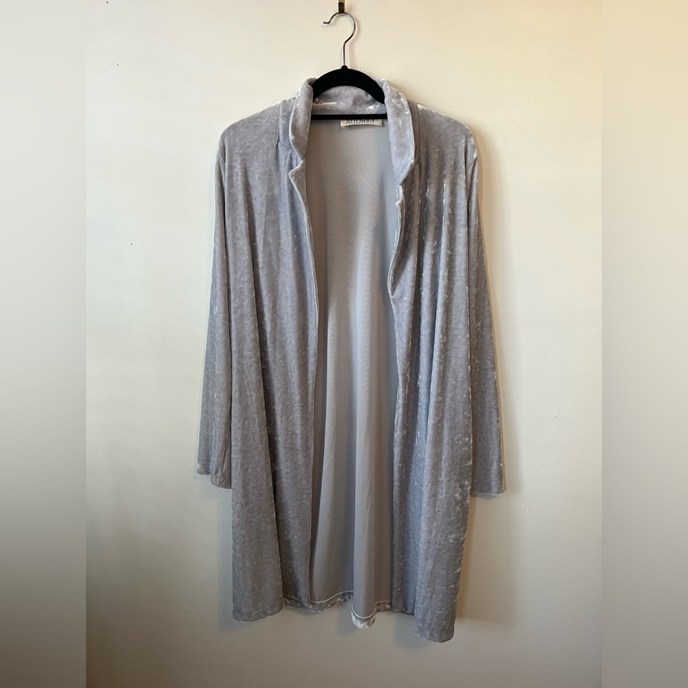 Audrey Long Velvet Sweater. One size. Perfect condition.